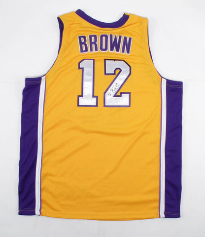 Shannon Brown Signed Los Angeles Lakers 2010 NBA Finals Custom Jersey (JSA COA)