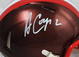 Amari Cooper Autographed Cleveland Browns Flash Speed Mini Helmet-Beckett W Holo