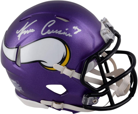 Kirk Cousins Minnesota Vikings Autographed Riddell Speed Mini Helmet
