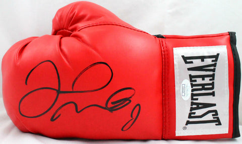Floyd Mayweather Autographed Everlast Red Boxing Glove- JSA Authenticated *Left
