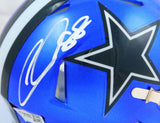 CeeDee Lamb Autographed Dallas Cowboys Flash Speed Mini Helmet -Fanatics*White
