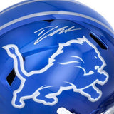 D'Andre Swift Detroit Lions Signed Riddell Flash Speed Helmet