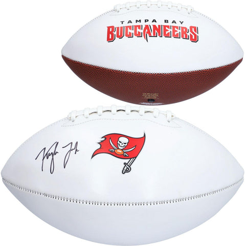 Kyle Trask Tampa Bay Buccaneers Autographed White Panel Football