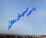 STEVE LARGENT AUTOGRAPHED FRAMED 16X20 PHOTO SEAHAWKS "HOF 95" MCS HOLO 209374
