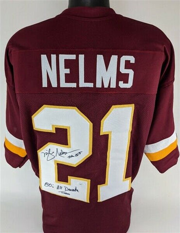 Mike Nelms "80's All-Decade Team" Signed Washington Redskins Jersey (JSA COA)