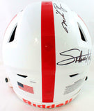 Nebraska Heisman Winners Autographed F/S SpeedFlex Authentic Helmet- JSA W *Blk