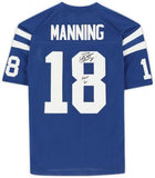 Peyton Manning Colts Signed Mitchell & Ness Jersey w/"HOF 21" Insc