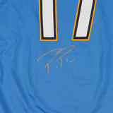 Phillip Rivers Signed Los Angeles Chargers Custom Jersey (Beckett COA) Q.B