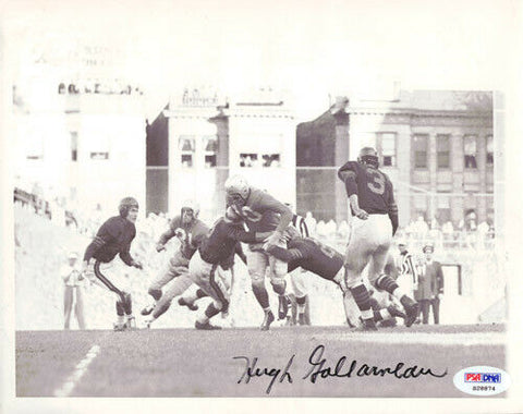 Hugh Gallarneau Autographed Signed 7x9 Wire Photo Chicago Bears PSA/DNA #S28874