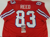 Andre Reed Signed Bills Jersey (JSA COA) 7xPro Bowl (1988-1994) / NFL HOF 2006
