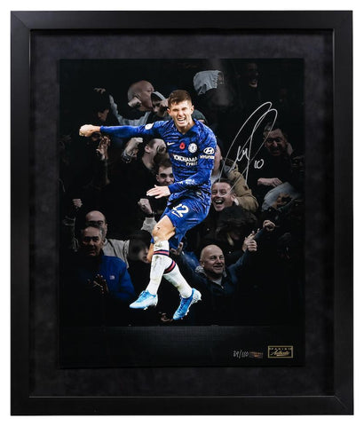 CHRISTIAN PULISIC Autographed "Intensity 16" x 20" Framed Photo PANINI LE 110