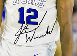 Justise Winslow Signed Duke Blue Devils 11x14 Basketball Photo BAS