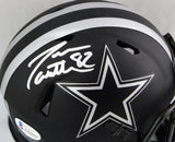 Jason Witten Autographed Dallas Cowboys Eclipse Mini Helmet- Beckett W *Silver