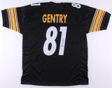 Zach Gentry Signed Pittsburgh Steelers Jersey / 2019 5th Round Pick Michigan T.E