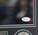 David Akers Signed Framed Philadelphia Eagles 16x20 Point Photo JSA ITP