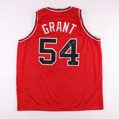 Horace Grant Signed Chicago Bulls Jersey (OKAuthentics) 4xNBA Champ / Forward