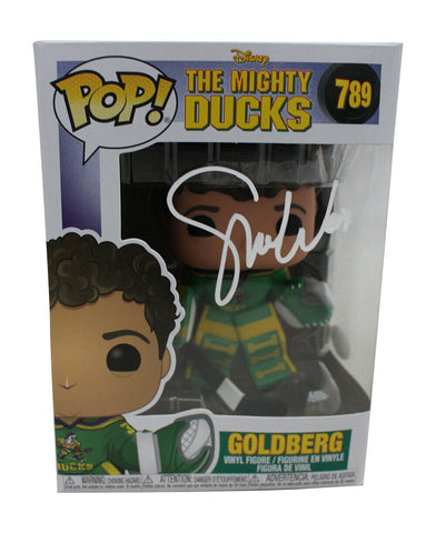 Shaun Weiss Autographed Mighty Ducks Funko Pop #789 Goldberg BAS 34108