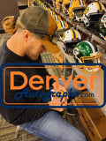 Clay Matthews Autographed Green Bay Packers VSR4 Mini Helmet JSA 36247