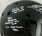 Johnny Manziel Signed Texas A&M Black F/S Authentic Helmet-JSA W Auth *White *AP