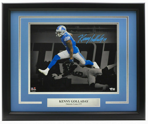 Kenny Golladay Lions Signed Framed 11x14 Spotlight Photo Fanatics