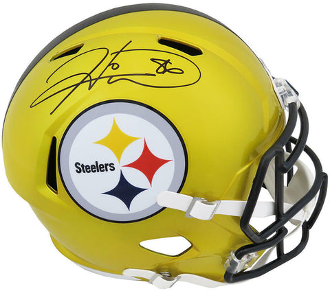 Hines Ward Signed Steelers FLASH Riddell Full Size Speed Replica Helmet (SS COA)