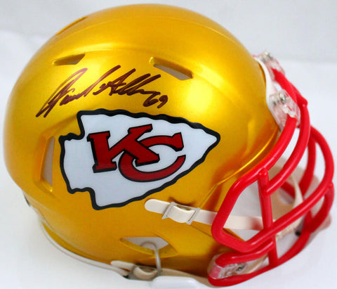 Jared Allen Autographed Kansas City Chiefs Flash Speed Mini Helmet-BeckettW Holo