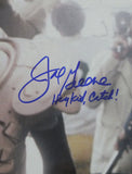 Joe Greene & Tommy Okon Autographed/Signed Framed 16x20 Photo BAS 38849