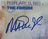 Lakers Magic Johnson Signed 1983 NBA All Star Game Program BAS Witness #WN87433