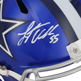 Leighton Vander Esch Dallas Cowboys Signed Riddell Flash Speed Helmet
