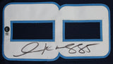 Derrick Mason Authentic Signed Navy Blue Pro Style Jersey Autographed BAS Wit