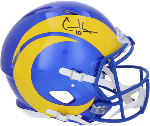 Cooper Kupp Rams Signed Riddell 2020-Present Speed Authentic Helmet
