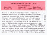 Ernie Banks Signed Chicago Cubs 14x18 Custom Matted Card Display (JSA COA)Mr Cub