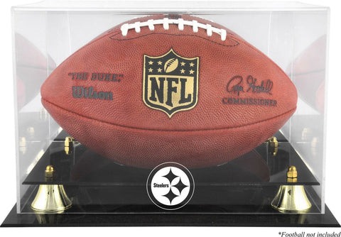 Pittsburgh Steelers Team Logo Football Display Case - Fanatics