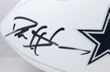 Deion Sanders Autographed Dallas Cowboys Logo Football w/HOF-Beckett W Hologram