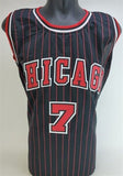 Toni Kukoc Signed Chicago Bulls Jersey (JSA COA) 3xNBA Champion (1996-1998)