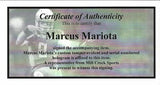 MARCUS MARIOTA AUTOGRAPHED SIGNED FRAMED 20X24 CANVAS PHOTO OREGON #/8 MM 91859