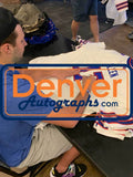 Josh Allen Autographed Buffalo Bills Nike White XL Game Jersey Beckett 38740