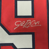 Autographed/Signed JOHN ROCKER Atlanta Grey Baseball Jersey PSA/DNA COA Auto