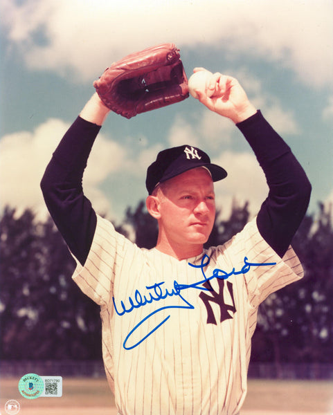 Yankees Whitey Ford Authentic Signed 8x10 Photo Autographed BAS #BD71790