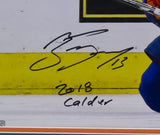 Mathew Barzal Signed Framed 16x20 New York Islanders Photo 2018 Calder Fanatics