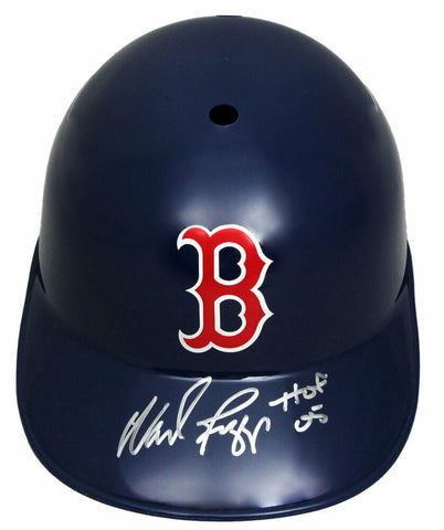WADE BOGGS Signed Boston Red Sox Replica Batting Helmet w/HOF'05 - SCHWARTZ
