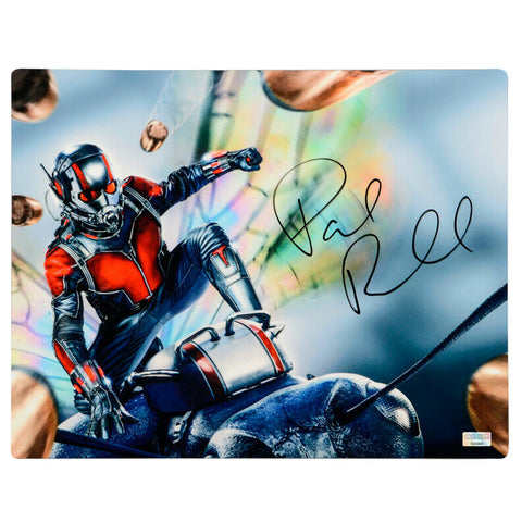 Paul Rudd Autographed Ant-Man Action 11x14 CinaPanel