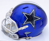 Herschel Walker Autographed Cowboys Flash Speed Mini Helmet Smudged Beckett