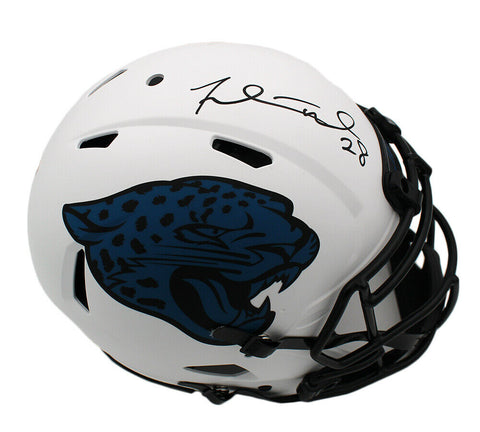 Fred Taylor Signed Jacksonville Jaguars Speed Authentic Lunar NFL Helmet