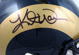 Kurt Warner Signed St. Louis Rams 00-16 Speed Authentic F/S Helmet-BeckettW Holo