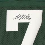 Framed Davante Adams Green Bay Packers Autographed Green Nike Limited Jersey