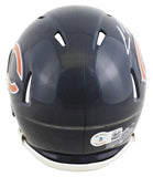 Bears Cole Kmet Authentic Signed Speed Mini Helmet Autographed BAS Witnessed