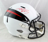Michael Vick Autographed Atlanta Falcons F/S AMP Speed Helmet - PSA Auth *Red