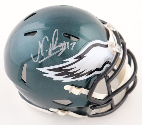 Nakobe Dean Signed Philadelphia Eagle Speed Mini Helmet (Players Ink) Linebacker