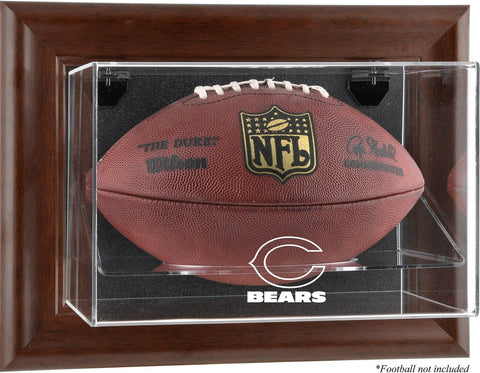 Chicago Bears Football Display Case - Brown - Fanatics
